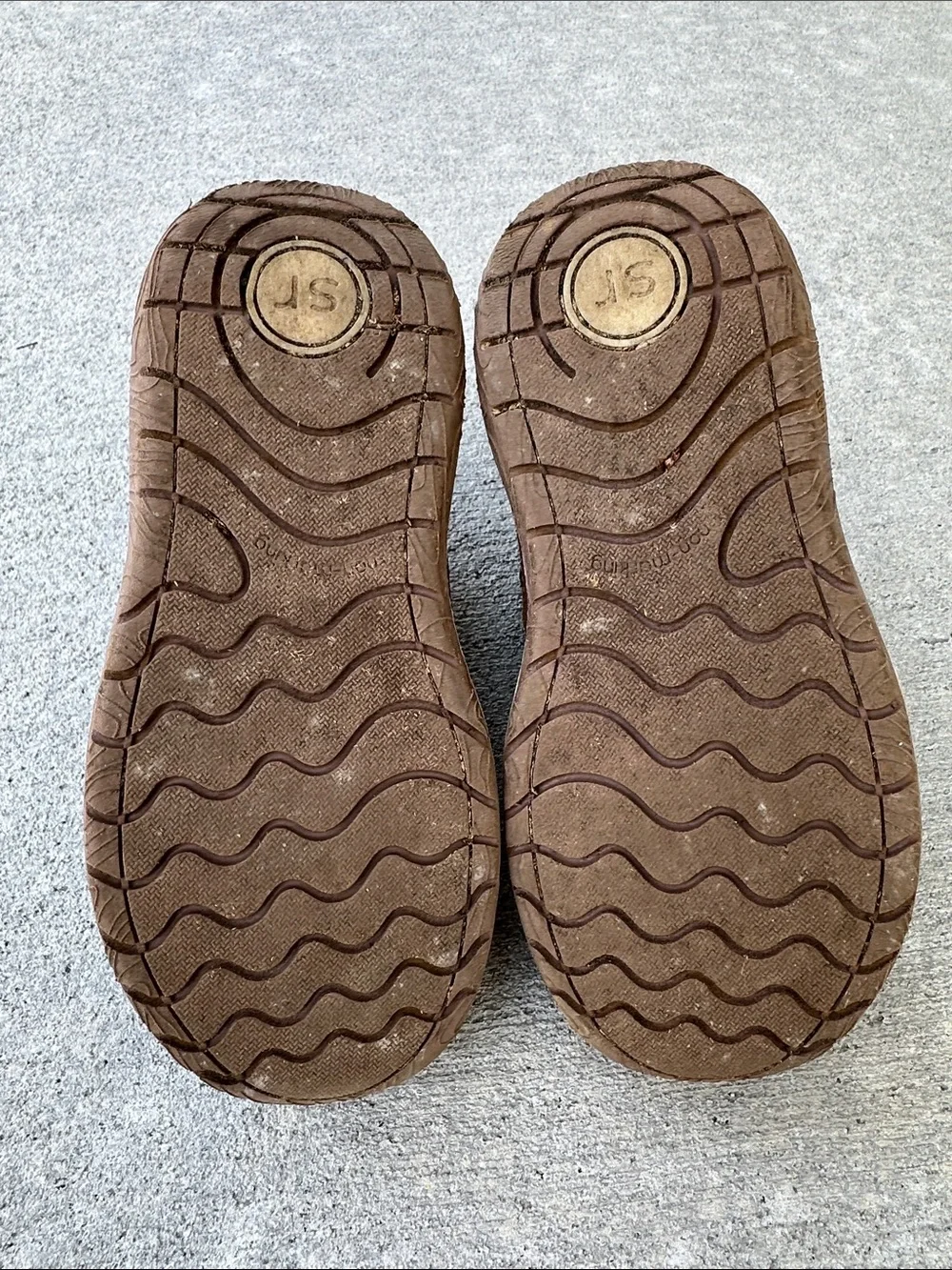 Stride Rite Kids Brown Hiking Shoes